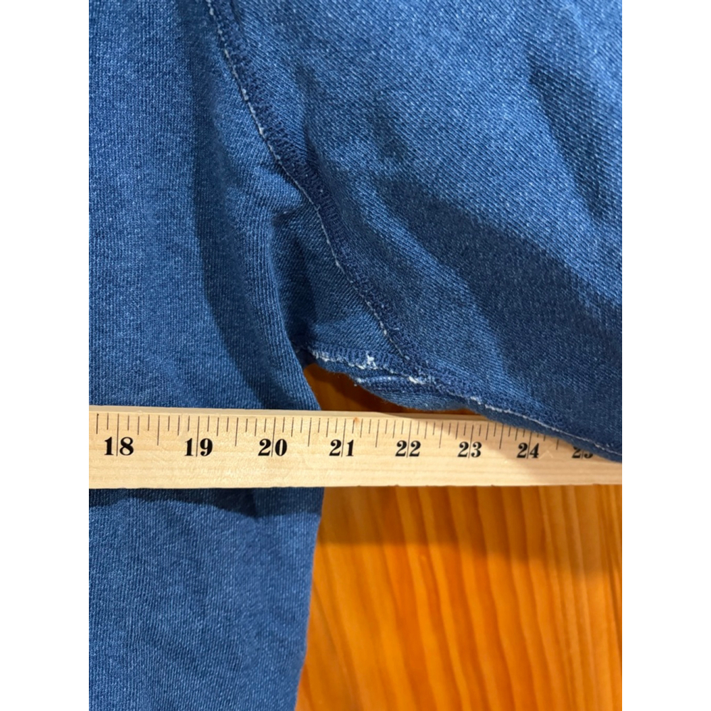 rag & bone New York Garment Dyed French Terry Crewneck Sweatshirt Blue Men’s M - Picture 8 of 8